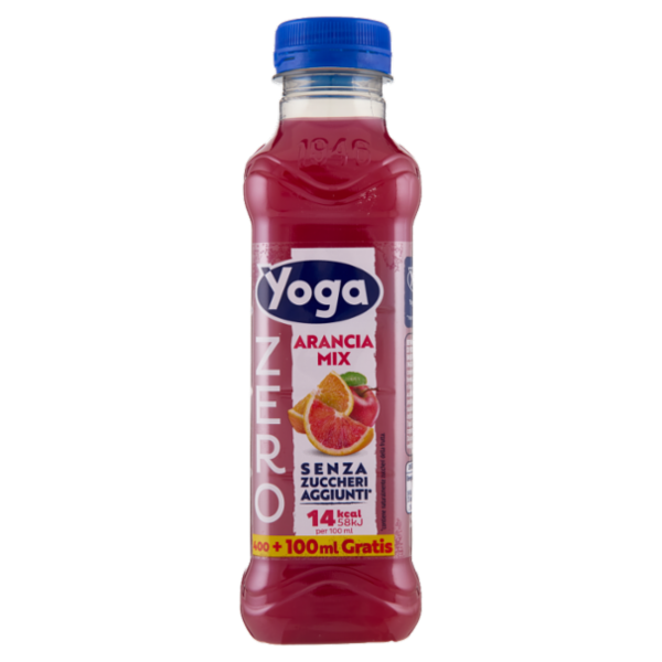 Yoga Zero Arancia Mix Senza Zuccheri Aggiunti* 500 ml