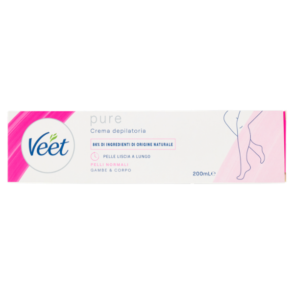 Veet pure Crema depilatoria Pelli Normali 200 mL