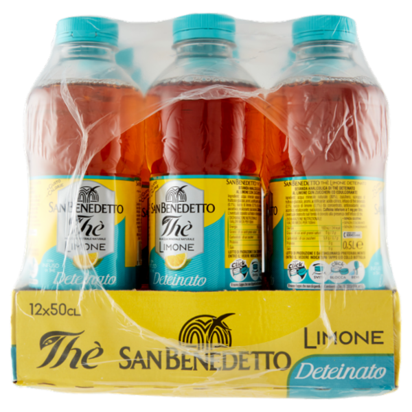 San Benedetto Thè Limone Deteinato 12 x 50 CL