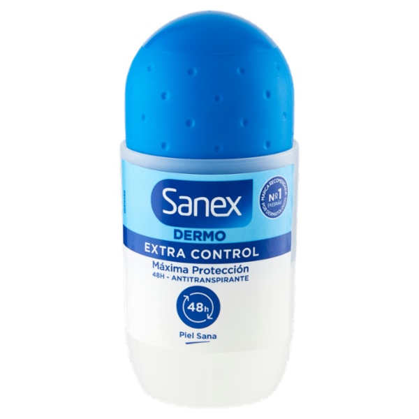 Sanex deodorante roll-on Dermo Extra Control antitraspirante 48h 50 ml