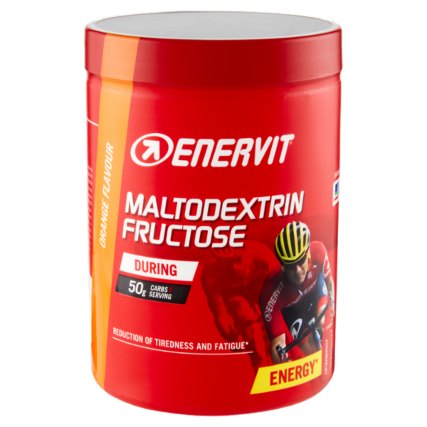 Enervit Maltodextrin Fructose Orange Flavour 500 g