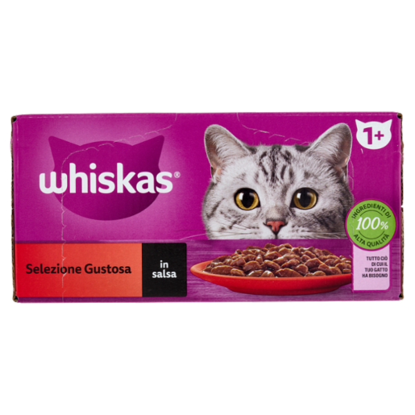 Whiskas Selezione Gustosa in salsa 10x85g