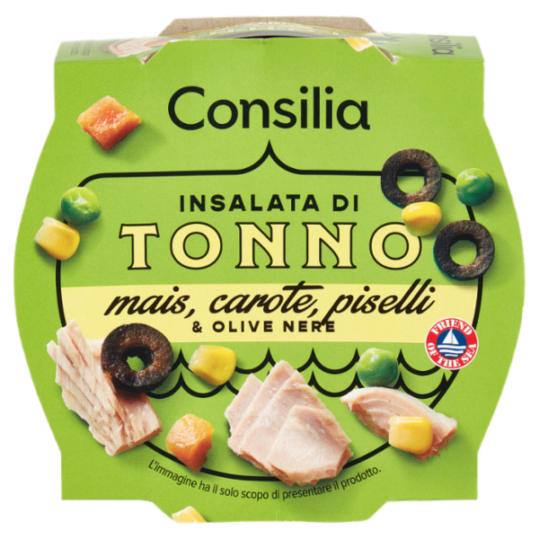 Consilia Insalata di Tonno e Mais 160 g
