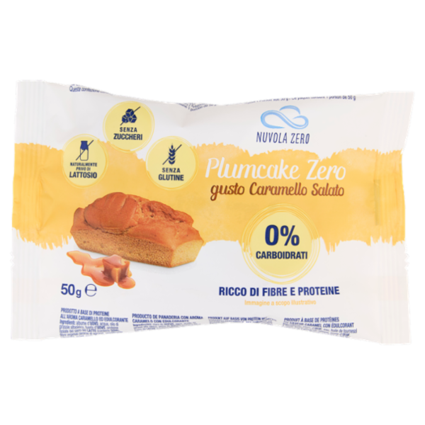 Nuvola Zero Plumcake Zero gusto Caramello Salato 50 g