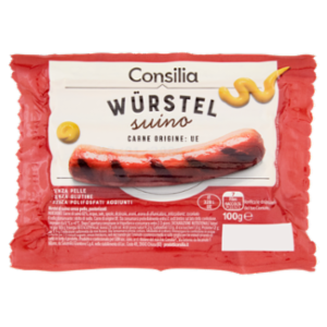 Consilia 4 Wurstel Di Puro Suino 100 g