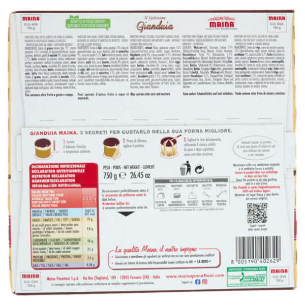 Maina il Golosone Gianduia 750 g