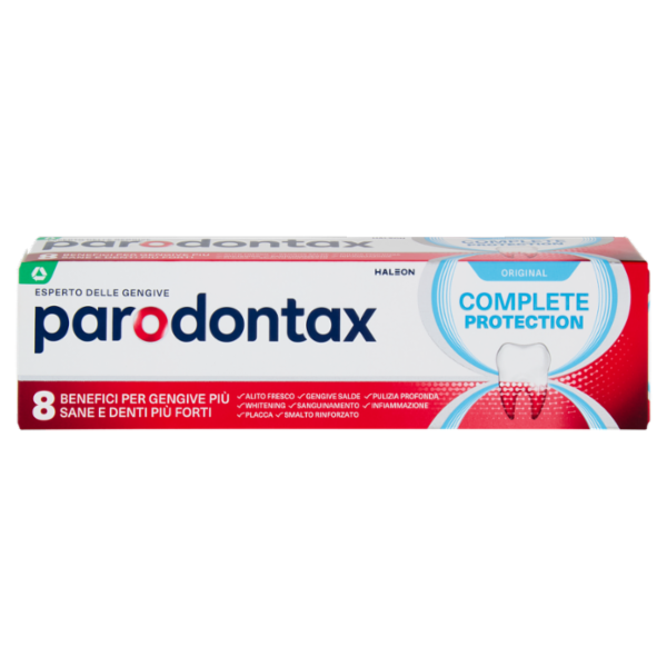 Parodontax dentifricio quotidiano Complete Protection Original gengive più sane denti più forti 75ml