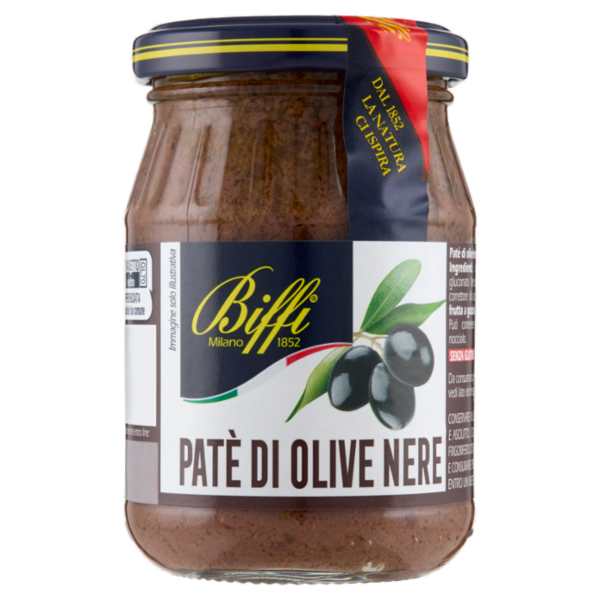 Biffi Patè di Olive Nere 190 g