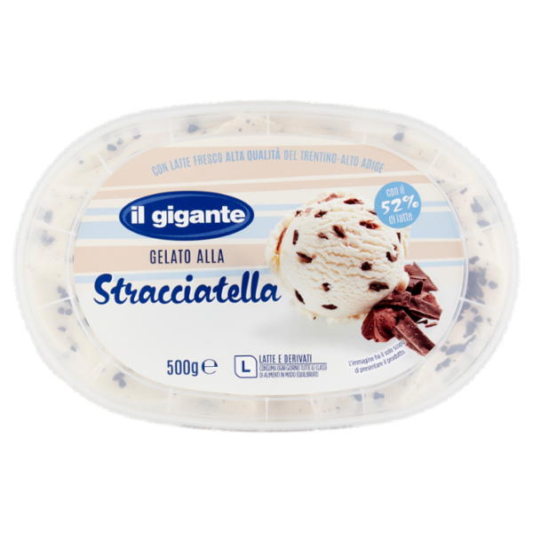IL GIGANTE Gelato alla Stracciatella 500 g