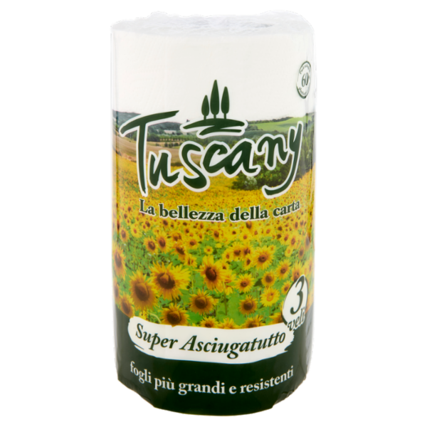 Tuscany Super Asciugatutto 3 veli