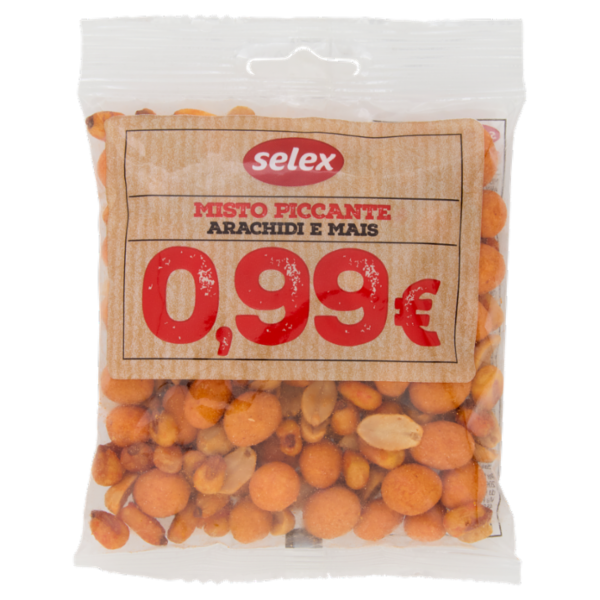 Selex Mix Piccante Frutta Secca Sgusciata 100 g