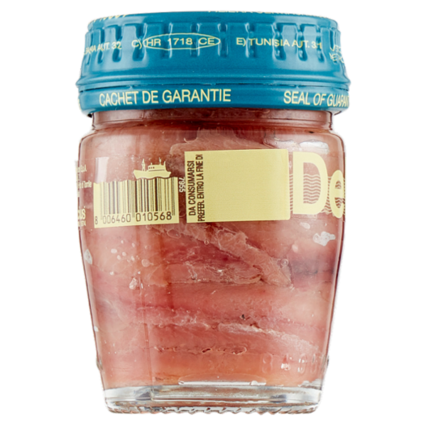 Delicius Canale di Sicilia Filetti di Alici in olio di oliva (46%) 58 g