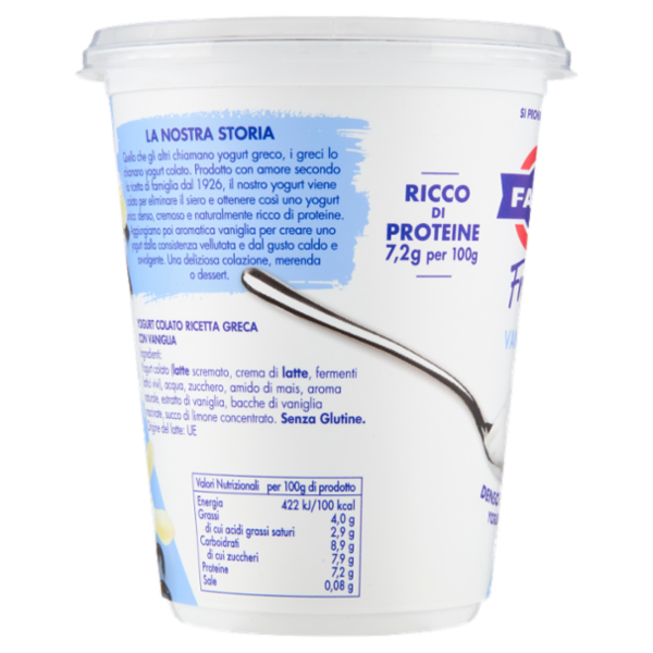 Fage Fruits Vaniglia 380 g