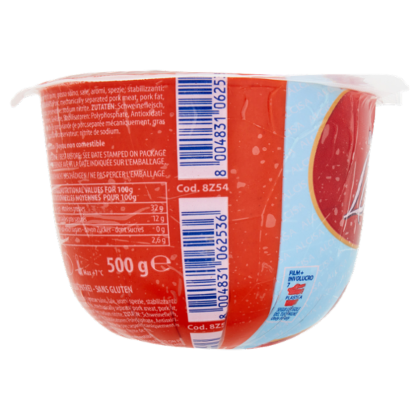 Alcisa Mortadella Lavino 500 g
