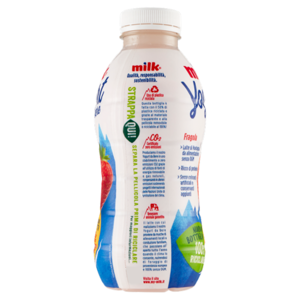 Milk Yogurt da bere Fragola 500 g