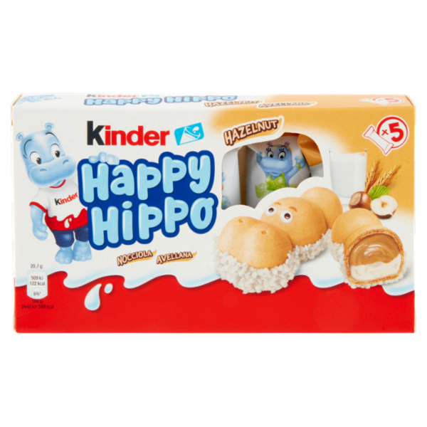 Kinder Happy Hippo Nocciola 5 x 20,7 g