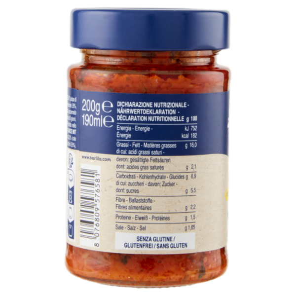 Barilla Pesto Rustico Mediterraneo Pasta e Bruschetta 200 g