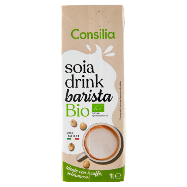 Consilia Bevanda a Base di Soia Biologica Barista 1 L