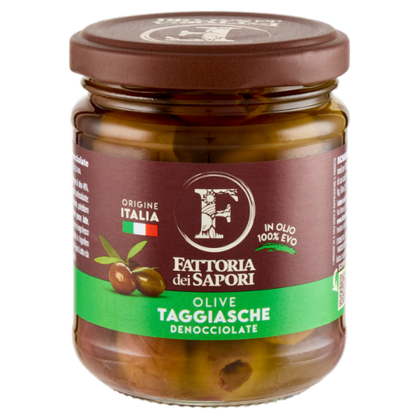 Fattoria dei Sapori Olive Taggiasche Denocciolate 180 g