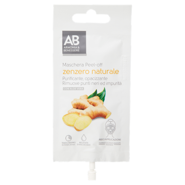 Armonia & Benessere Maschera Peel Off allo Zenzero Naturale 15 ml