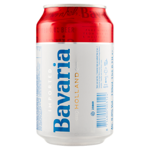 Bavaria 0.0% Birra Analcolica latt.330ml