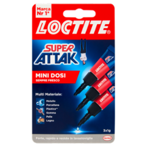 LOCTITE Super Attak Mini Dosi 3 x 1 g