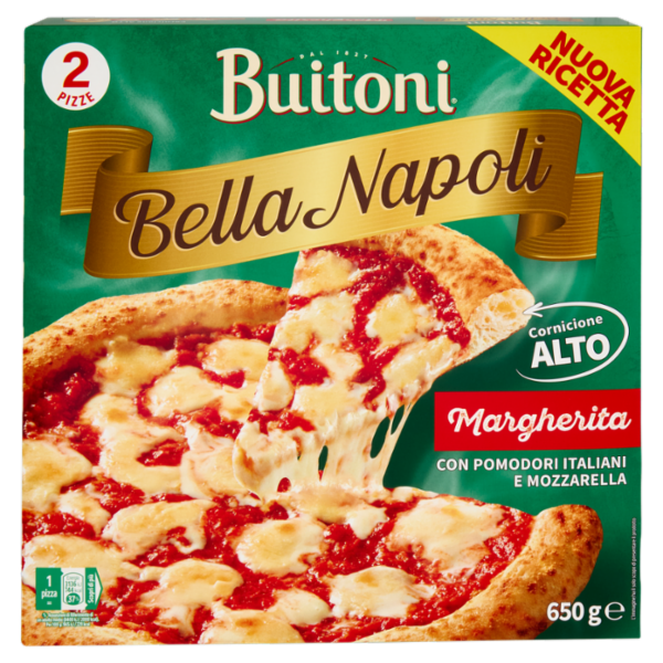 Buitoni Bella Napoli Margherita x2 Pizza surgelata 650 g