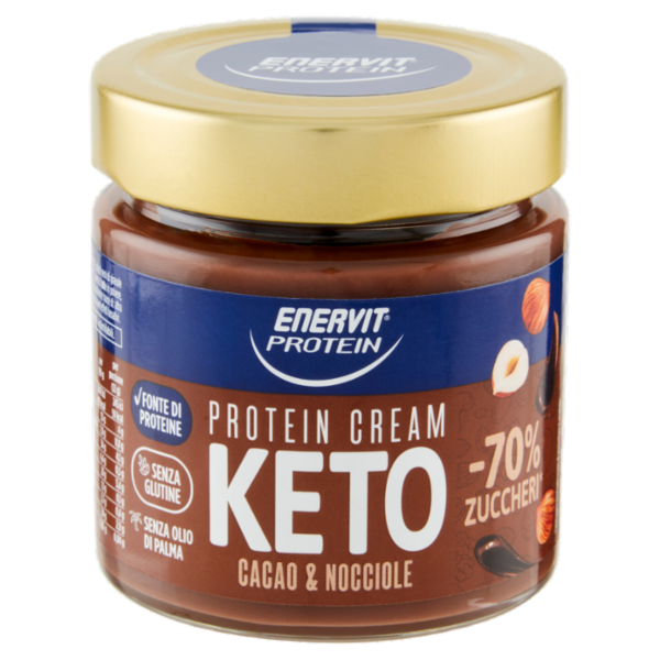 Enervit Protein Protein Cream Keto Cacao & Nocciole 180 g
