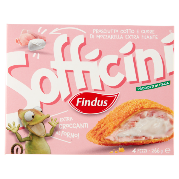 Sofficini Findus 4 Sofficini Prosciutto Cotto Più Mozzarella 266 g