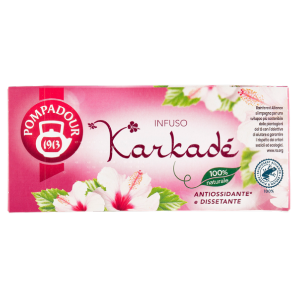 Pompadour Infuso Karkadé bustine 20 x 2 g