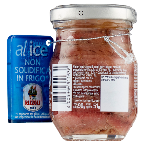 Rizzoli alice in Oli 100% Italiani 90 g