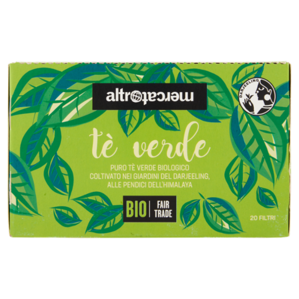 altromercato Bio tè verde 20 Filtri 40 g