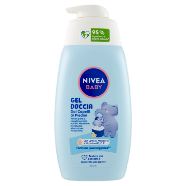 Nivea Baby Gel Doccia dai Capelli ai Piedini 500 ml