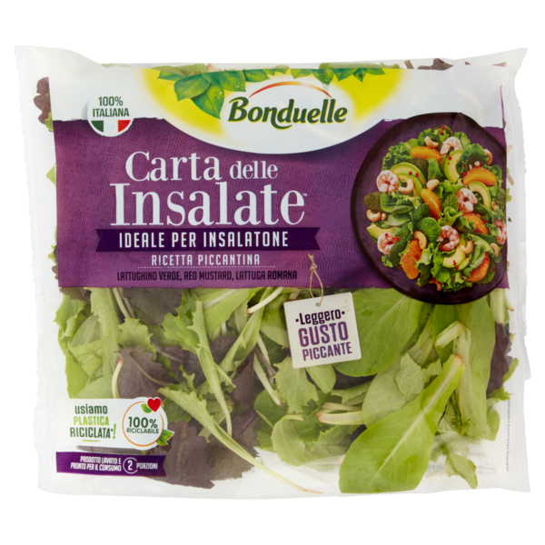 Bonduelle Carta delle Insalate Ricetta Piccantina 100 g