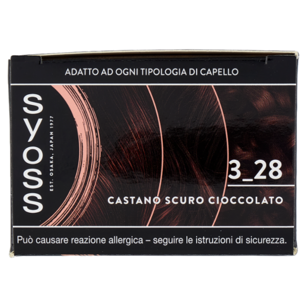 Syoss By Palette Colorazione Permanente 3_28 Castano Scuro Cioccolato