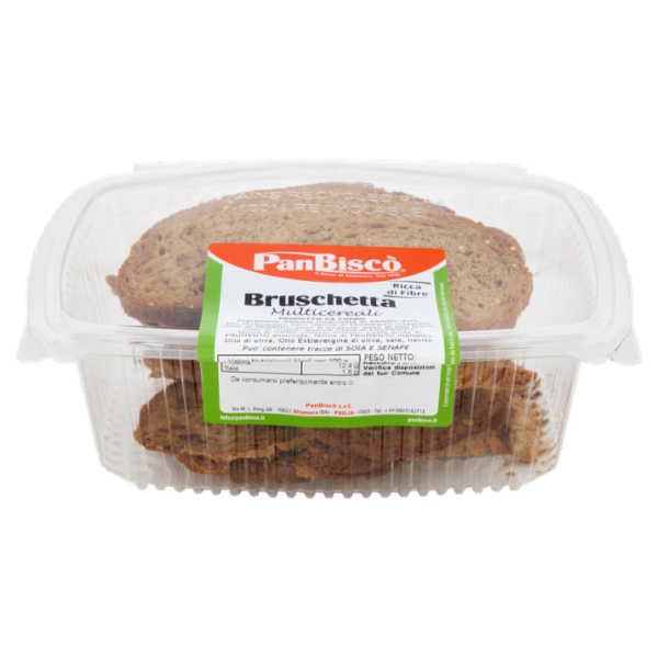 PanBiscò Bruschetta Multicereali 120 g