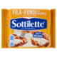 Sottilette Fila e Fondi con mozzarella - formaggio fuso a fette - 200 g