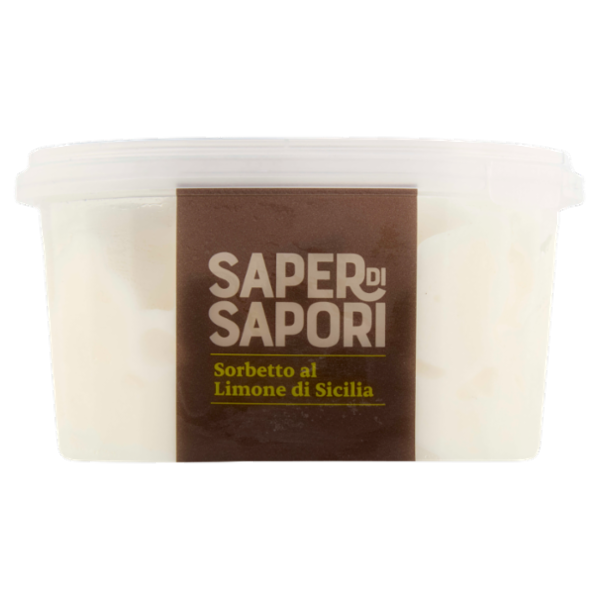 Selex Saper di Sapori Sorbetto al Limone di Sicilia 200 g