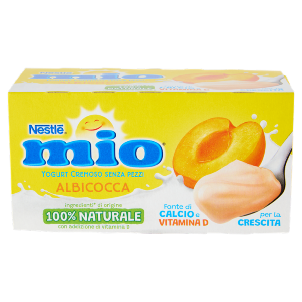 NESTLÉ MIO Yogurt Cremoso Senza Pezzi Albicocca 2x125g