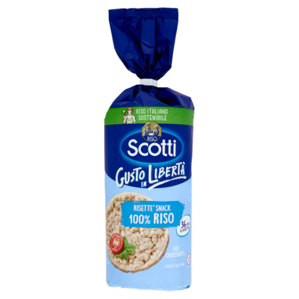 Riso Scotti Risette Snack 100% Riso 150 g