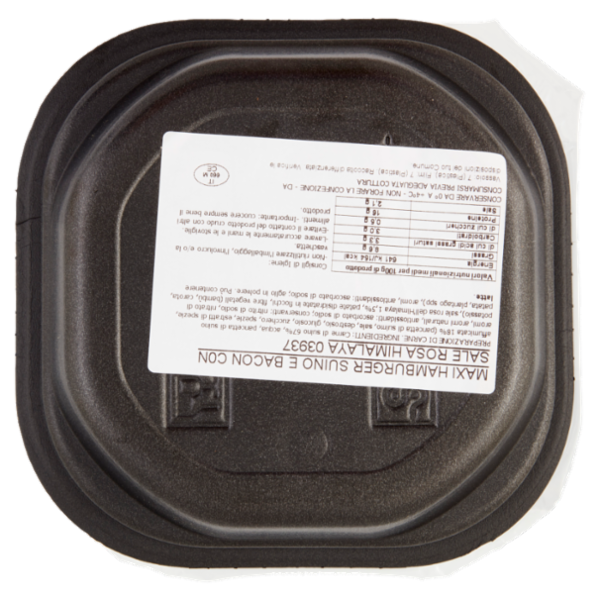 Martini Summer on Fire Maxi Hamburger di Suino e Bacon con Sale Rosa dell'Himalaya 0,180 kg