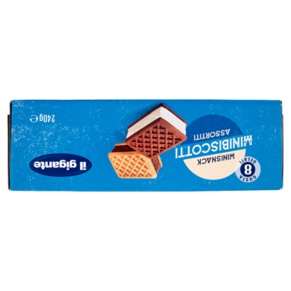 IL GIGANTE Minibiscotti Assortiti 8 x 30 g