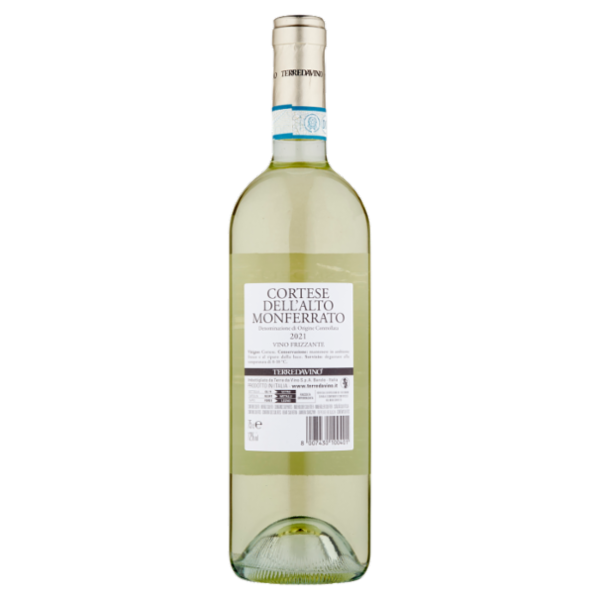 Terredavino Cortese dell'Alto Monferrato DOC Vino Frizzante 75 cl