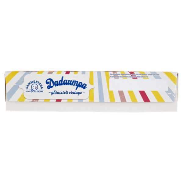 Sammontana Dadaumpa ghiaccioli vintage Cedrata, Granatina, Chinotto, Anice 8 x 62 g