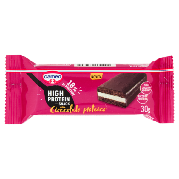 cameo High Protein Snack con Cioccolato proteico 30 g
