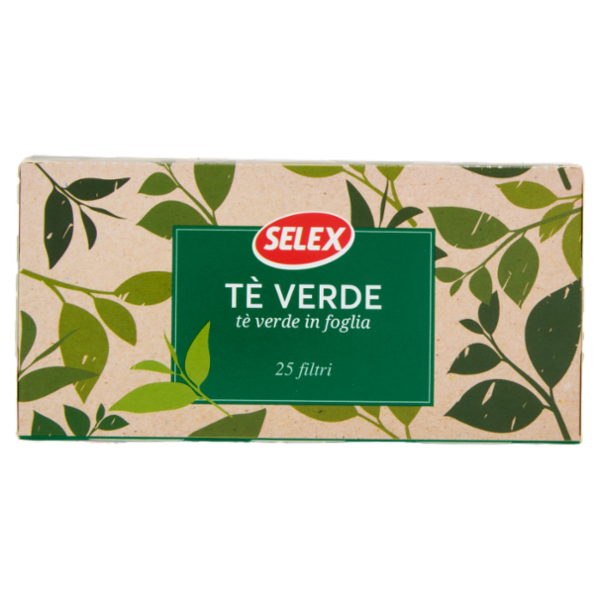 Selex Tè Verde 25 filtri 40 g