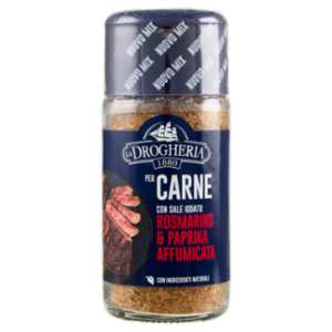 La Drogheria 1880 Per Carne Con Sale Iodato Rosmarino & Paprika Affumicata 85 g