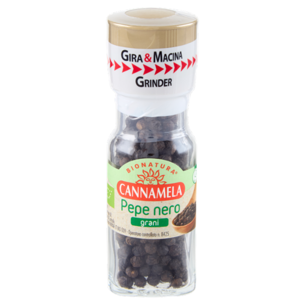 Cannamela Bionatura Pepe nero grani 28 g