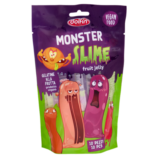 dolfin Monster Slime fruit jelly 10 x 20 g