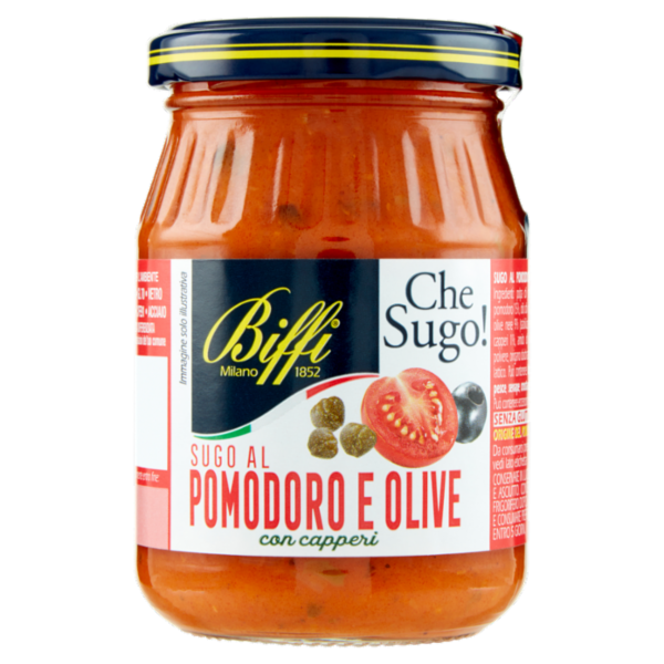 Biffi Che Sugo! Sugo al Pomodoro e Olive con capperi 190 g